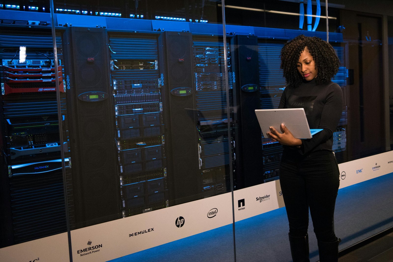 A IT professional proactively monitoring systems
